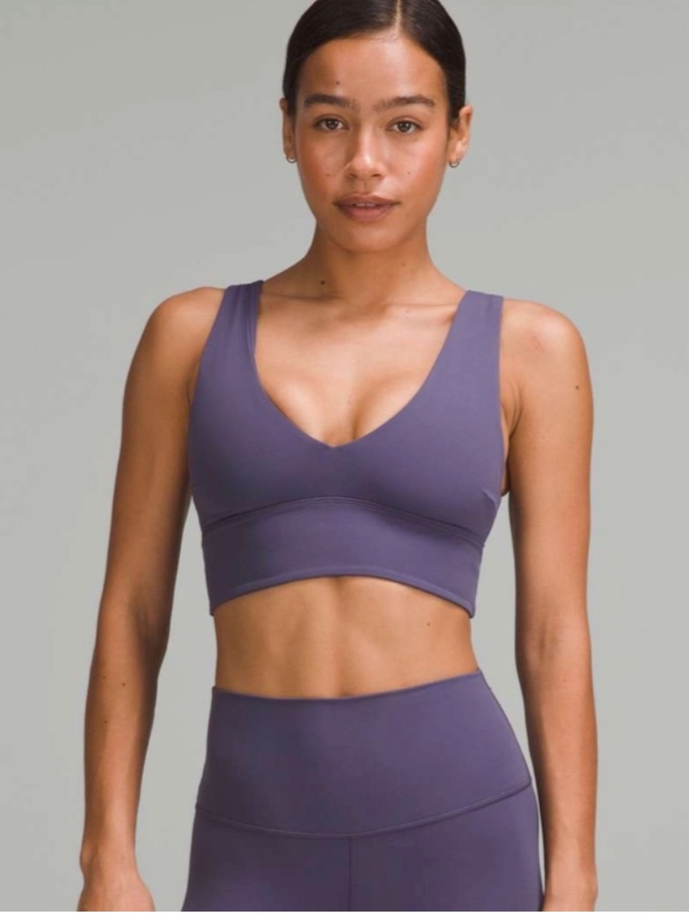 lululemon athletica Scoop-Back Sports Bra - Dusty Lavender